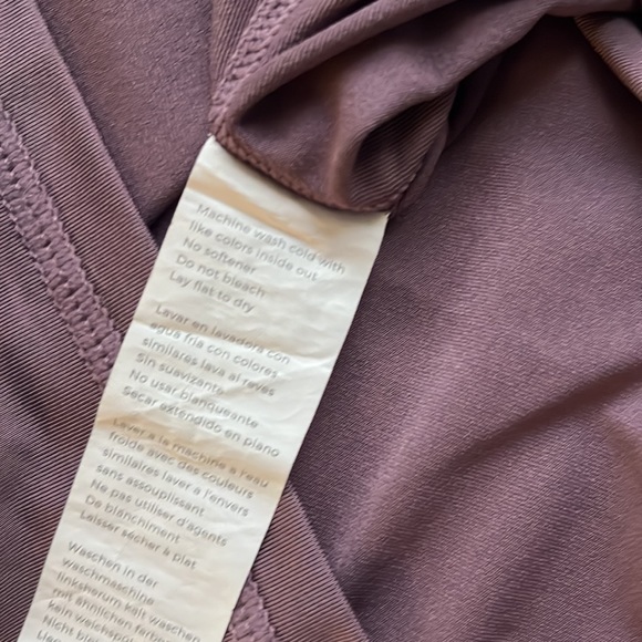 Fabletics Plum Long Sleeve Shirt - Picture 6 of 7